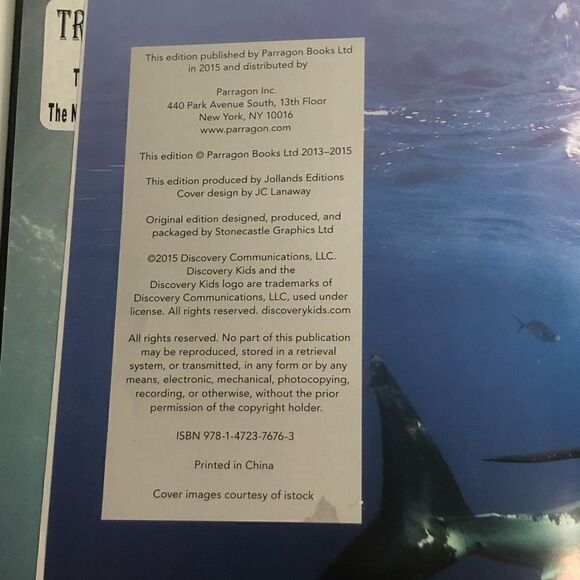 discovery kids sharks hardcover by parragon books educational homeschool library - Picture 6 of 10